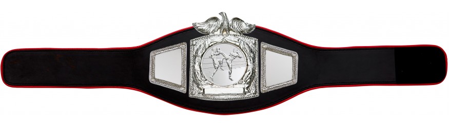 PROEAGLE THAI BOXING CHAMPIONSHIP BELT - PROEAGLE/S/TBOS - AVAILABLE IN 6+ COLOURS